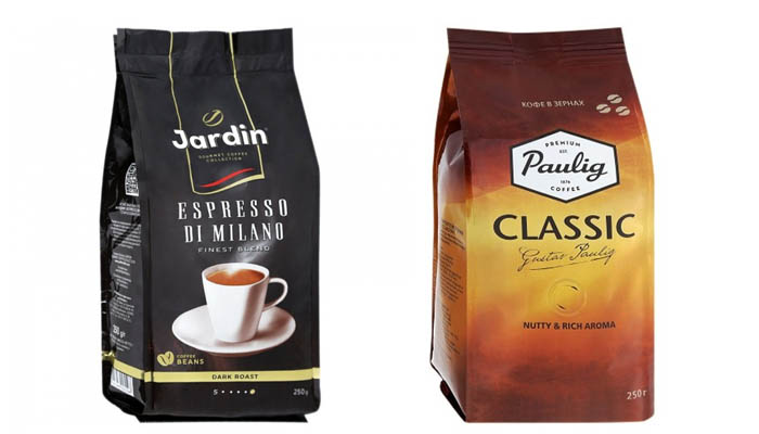 Кофе Jardin и Paulig