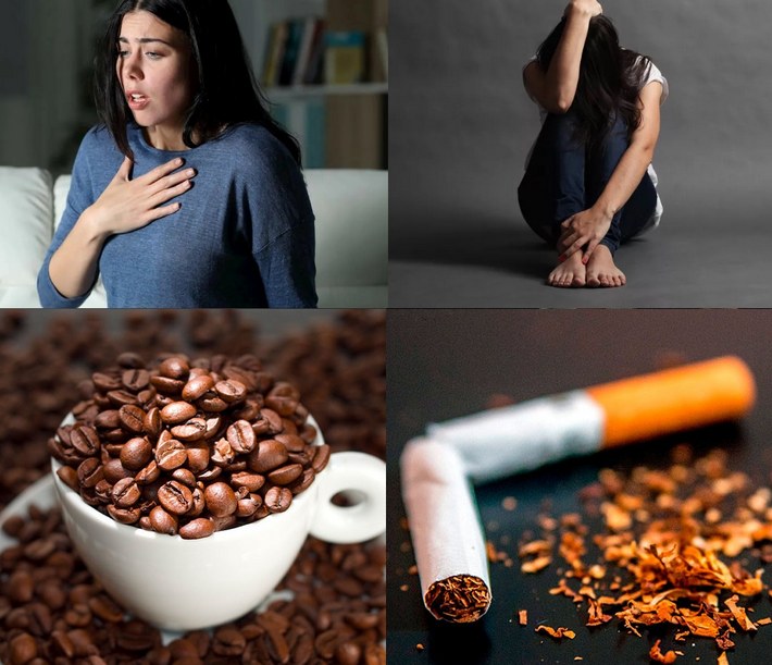 Влияние никотина и кофеина на нервную систему